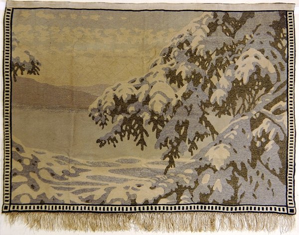 Zima od Gustaf Edolf Fjaestad