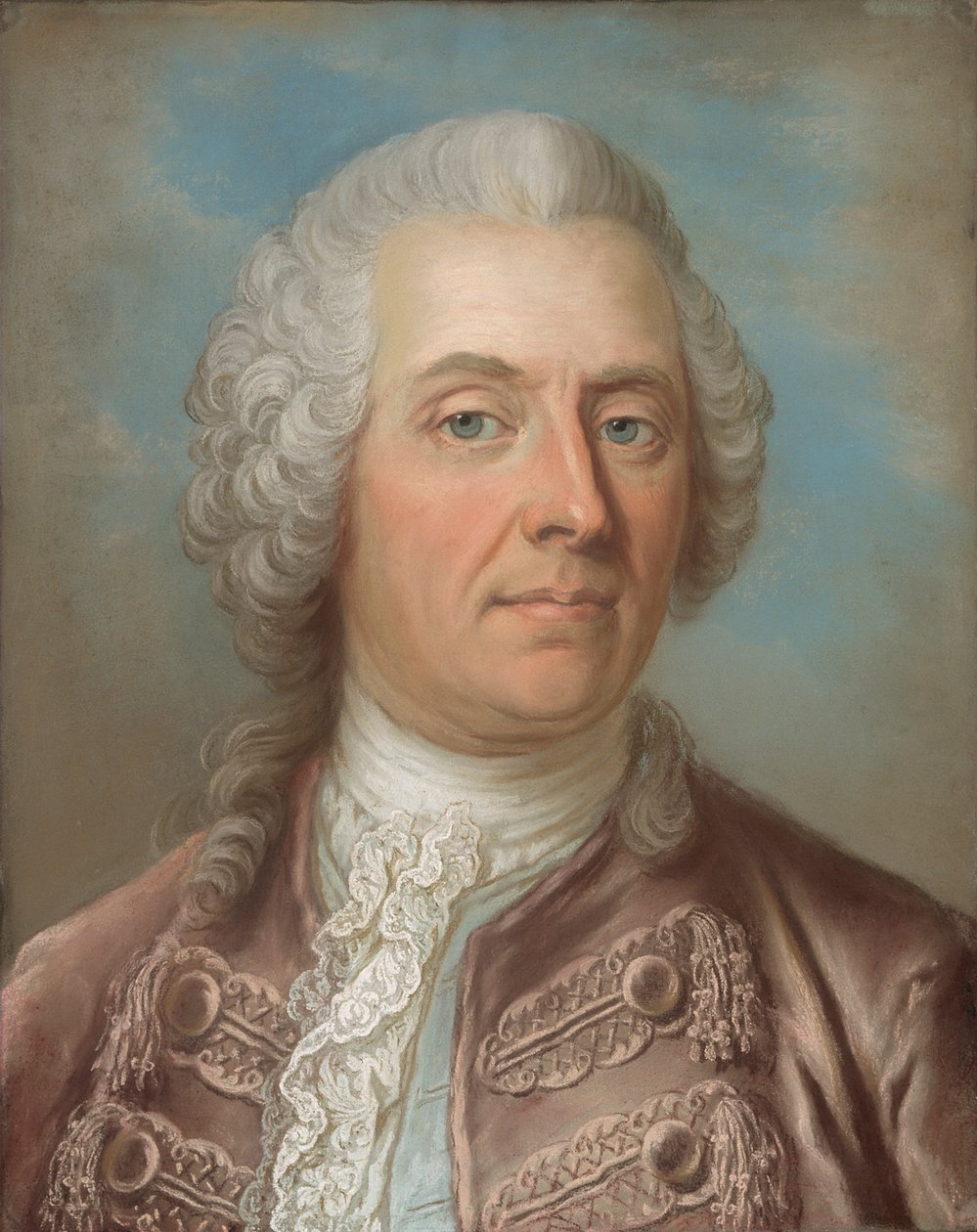 Portrét barona Johana Vilhelma Sprengtportena 1720-1795. od Gustaf Lundberg