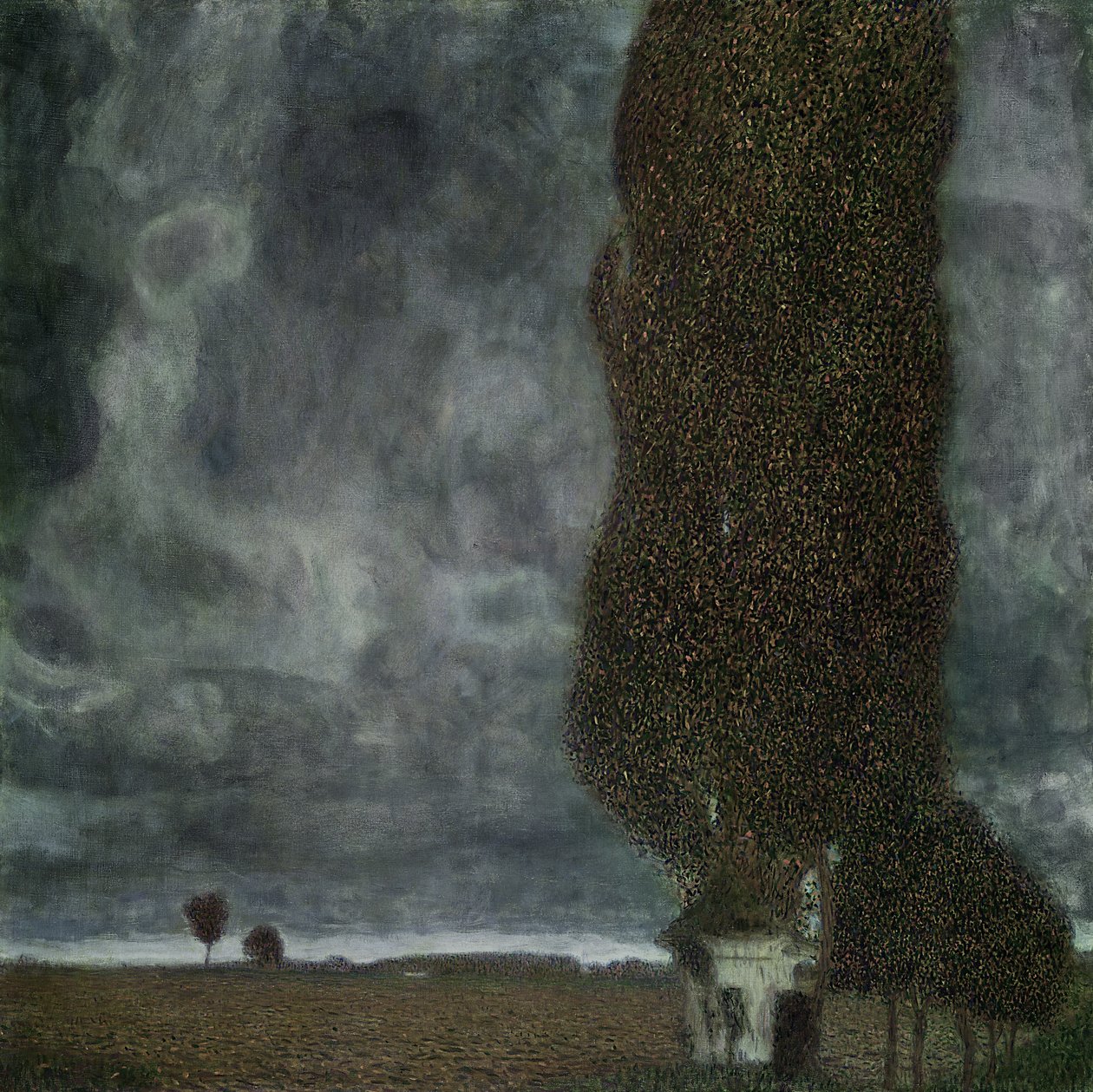 Blížící se bouřka (The Large Poplar II), 1903 od Gustav Klimt