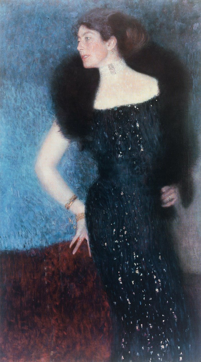 Portrét Rose von Rosthorn-Friedmann oříznutý od Gustav Klimt