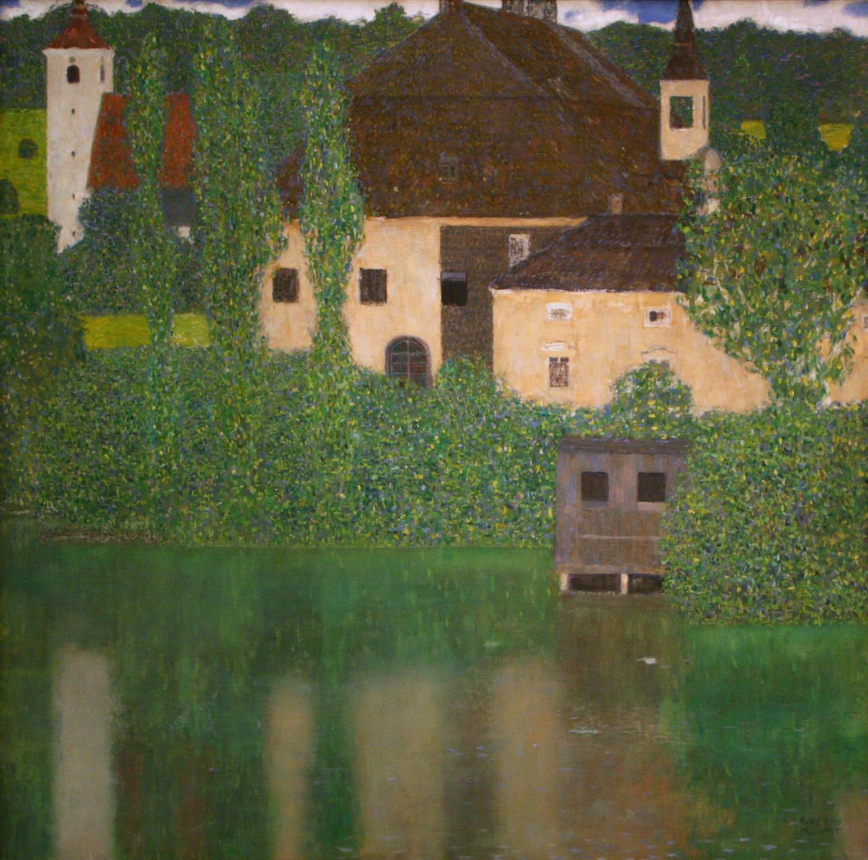 Hrad s příkopem.JPG od Gustav Klimt