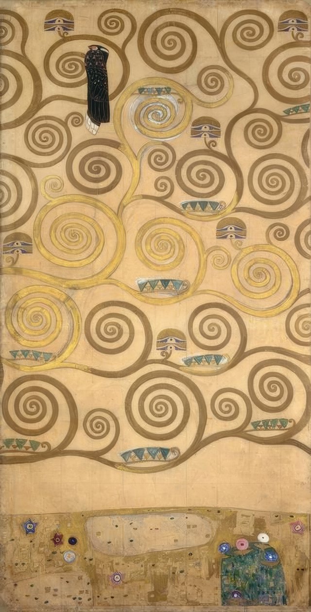 Strom života (pravá vnitřní část) od Gustav Klimt