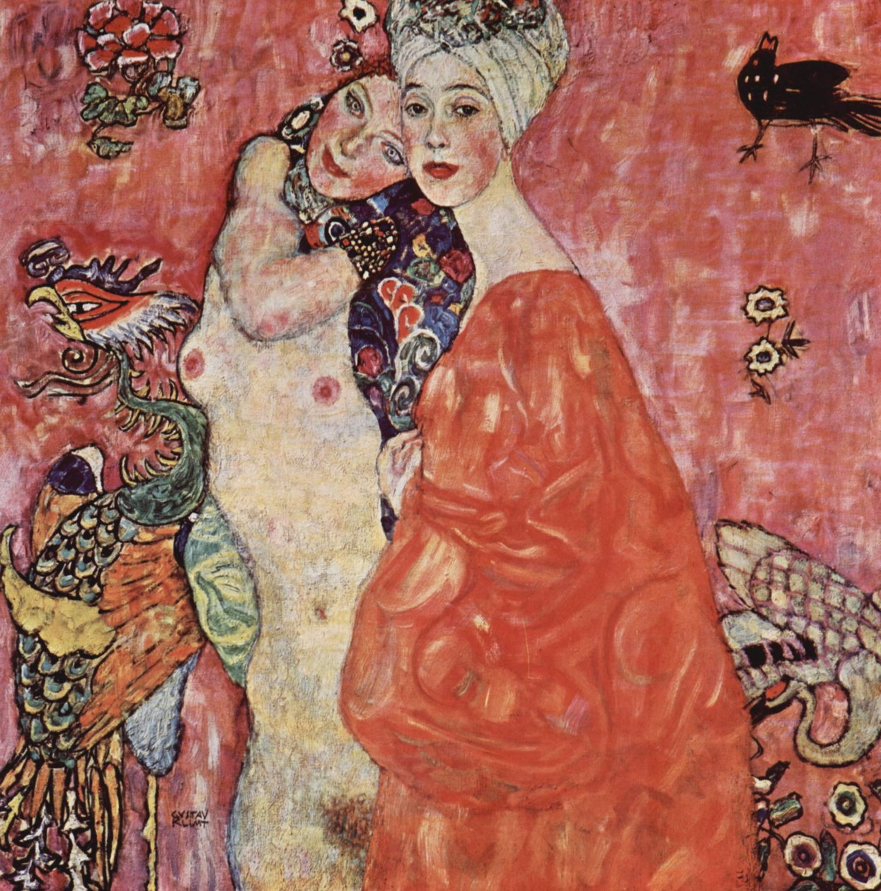 Přátelé od Gustav Klimt
