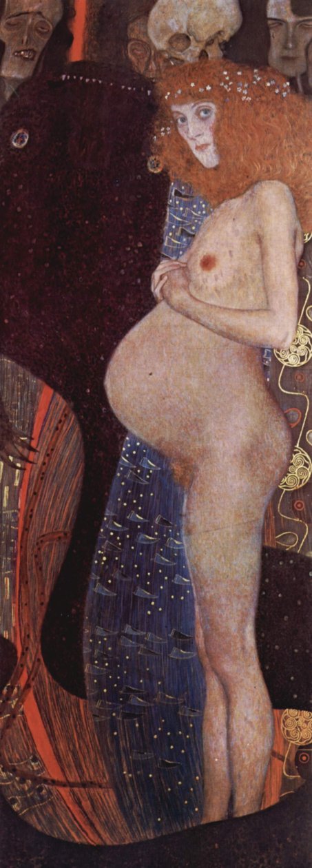 Naděje od Gustav Klimt