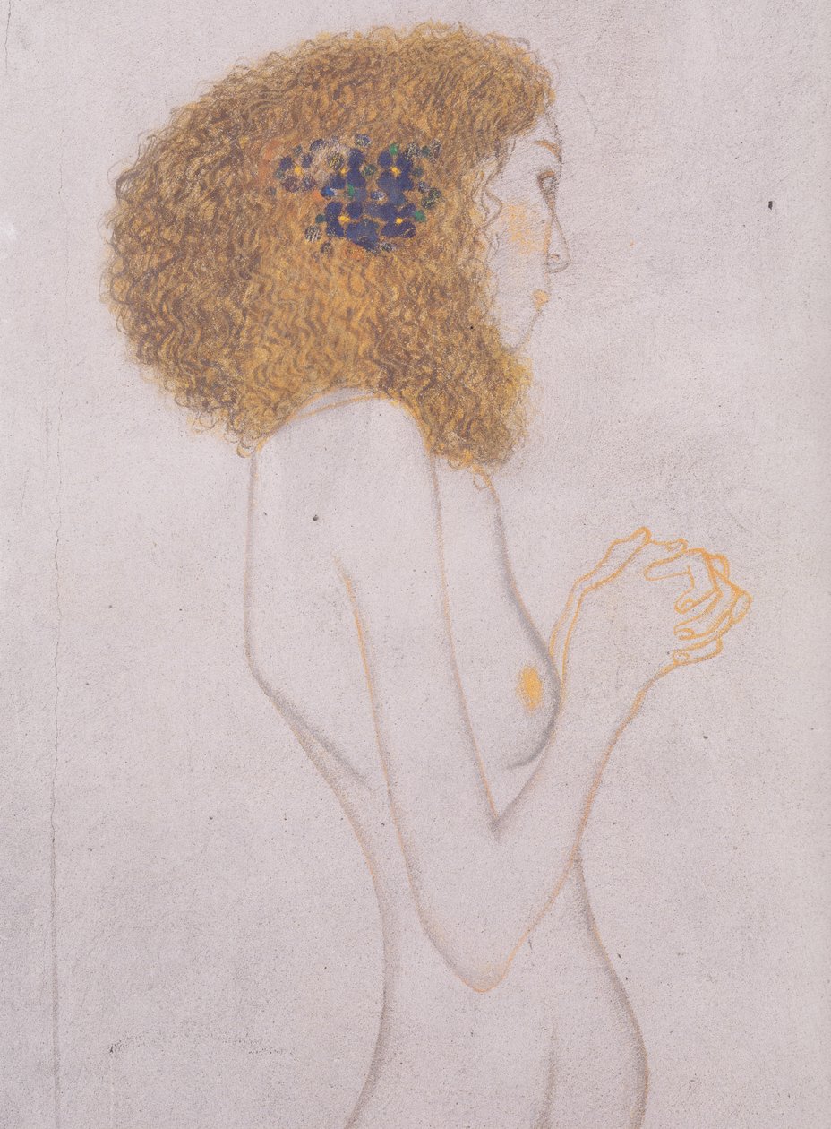 Utrpení slabých lidí.jpeg od Gustav Klimt
