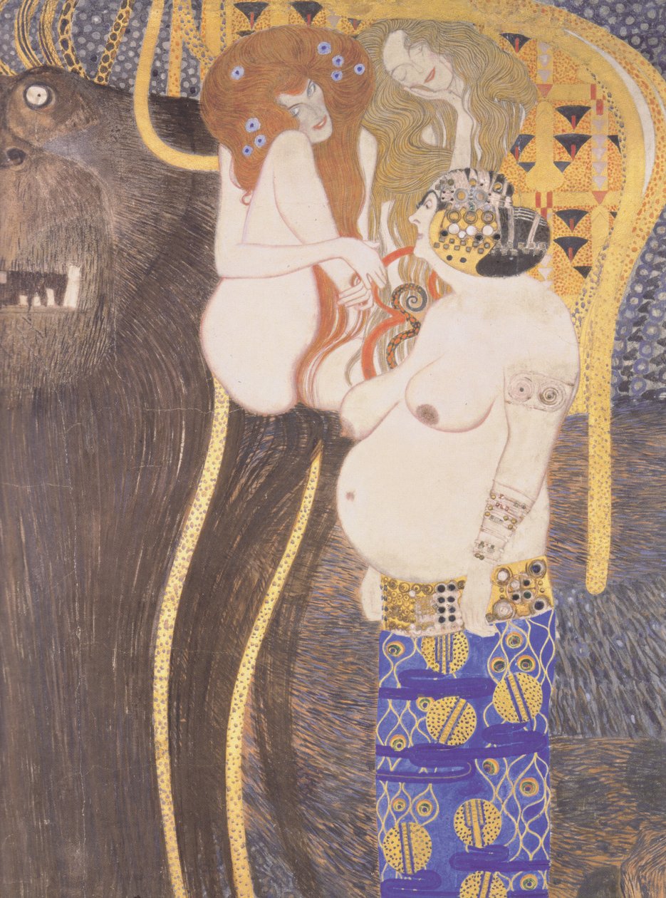 Nepřátelské síly (úryvek) od Gustav Klimt