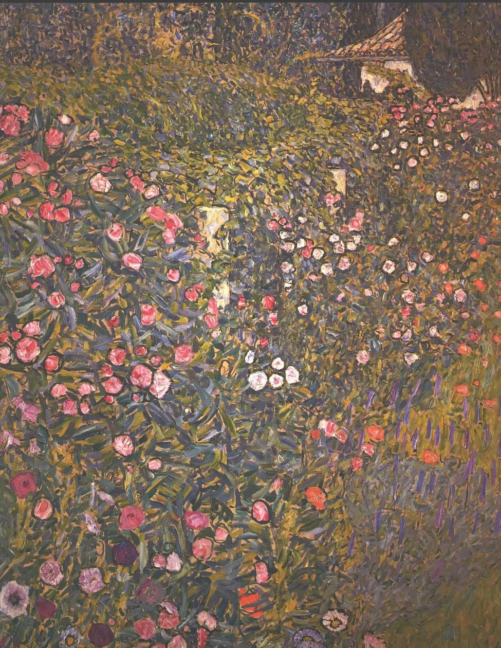Italská zahradní krajina od Gustav Klimt