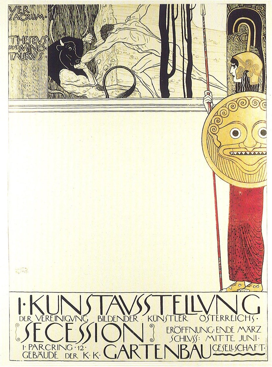 Umělecká výstava Secese od Gustav Klimt