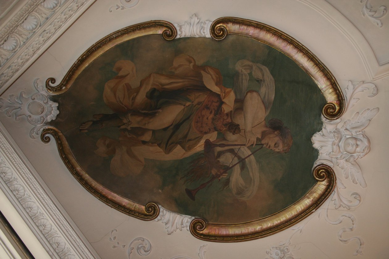 Palais Sturany, Schottenring 21, detail v bel étage od Gustava Klimta a nebo Franze Matsche 2 od Gustav Klimt