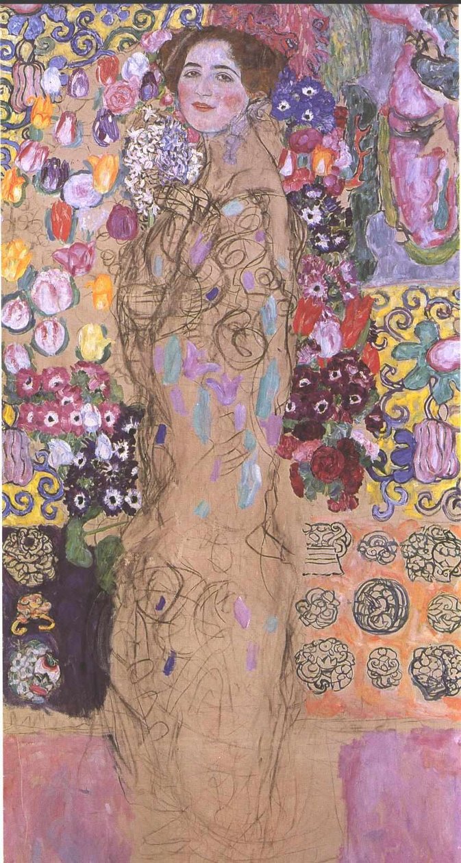 Portrét Marie Munkové od Gustav Klimt