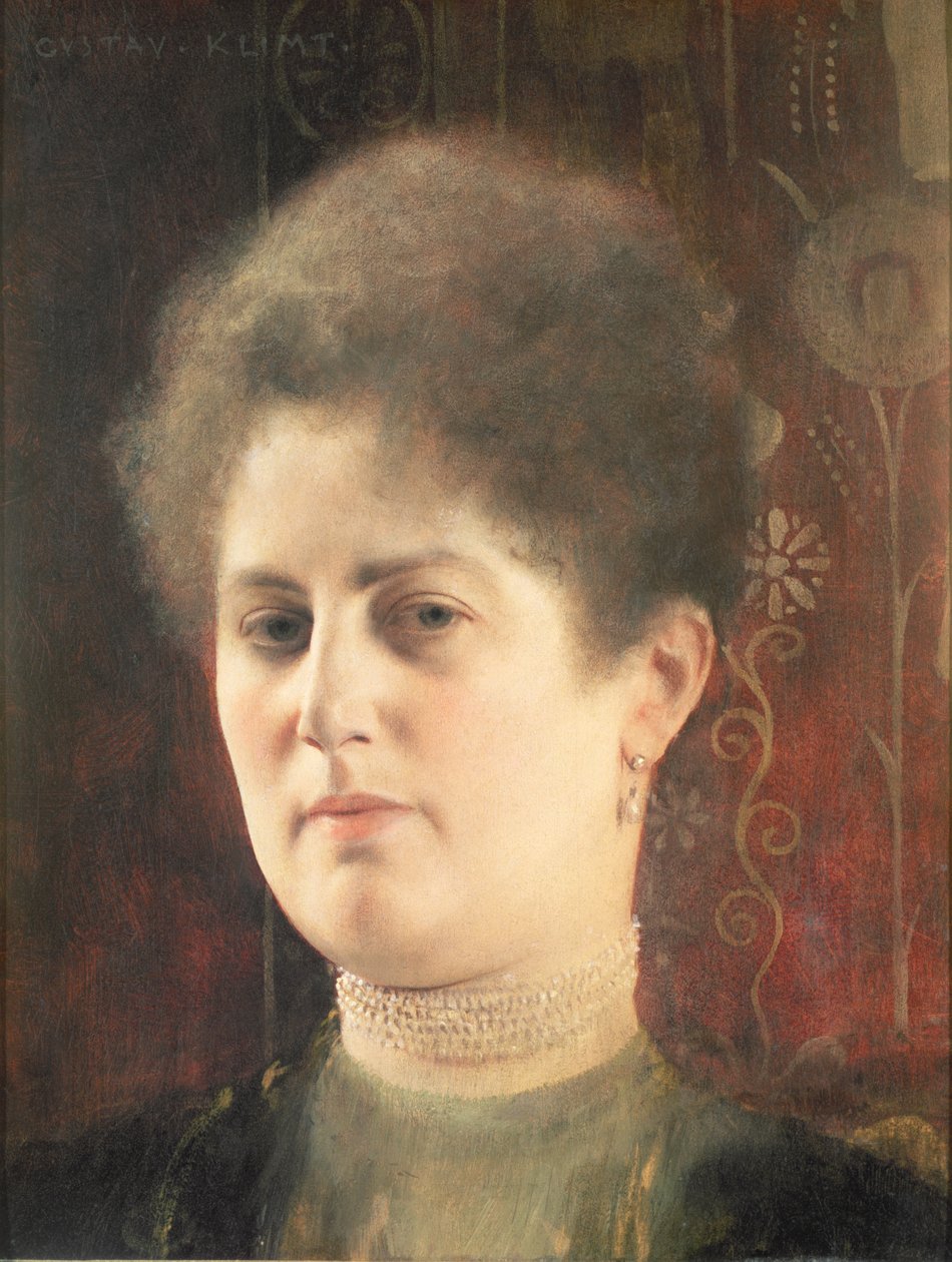 Portrét dámy od Gustav Klimt