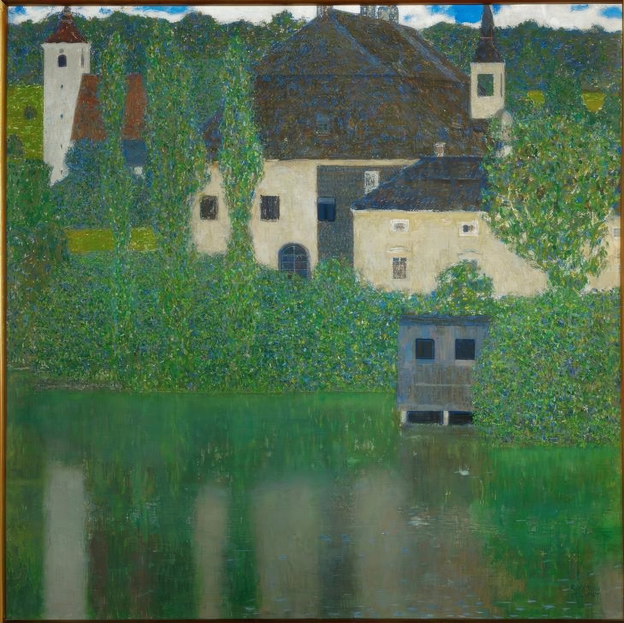 Zámek Kammer am Attersee I od Gustav Klimt