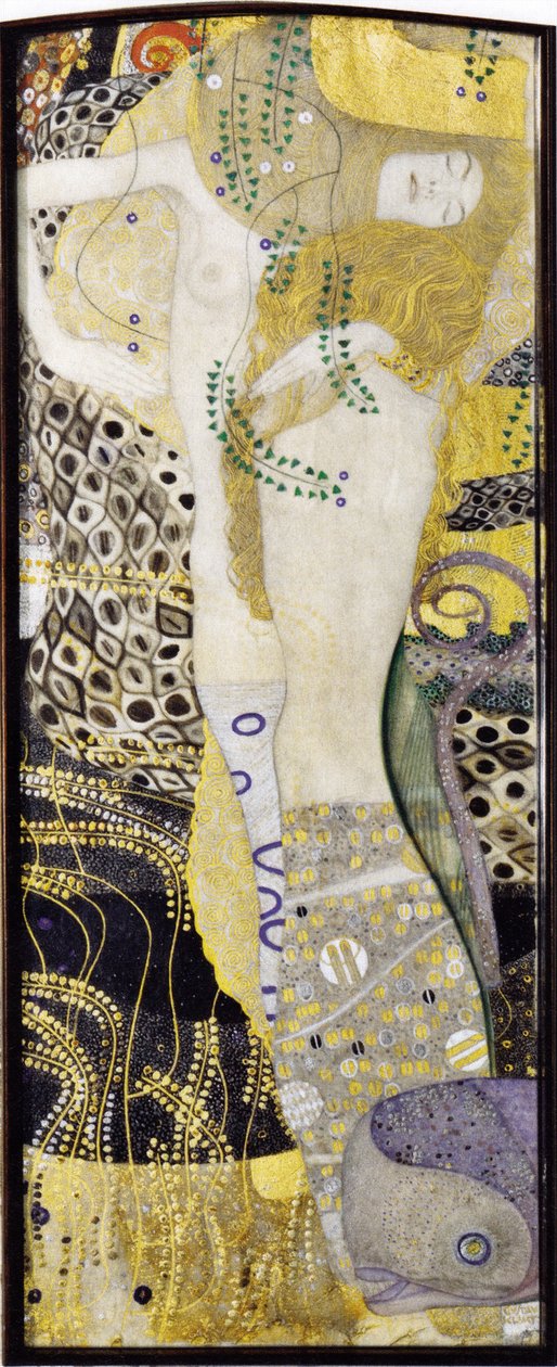 Vodní hadi I (přítelkyně) od Gustav Klimt
