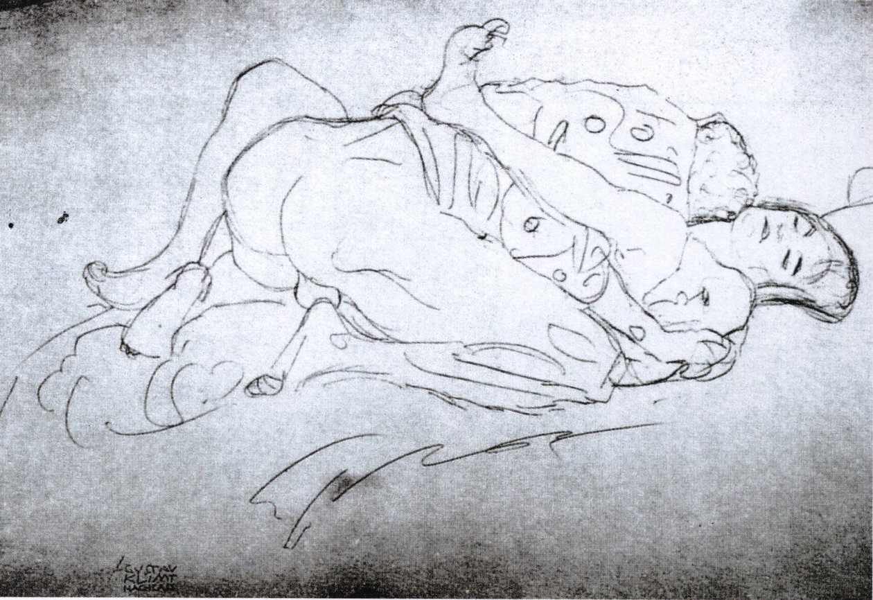 misionáři od Gustav Klimt