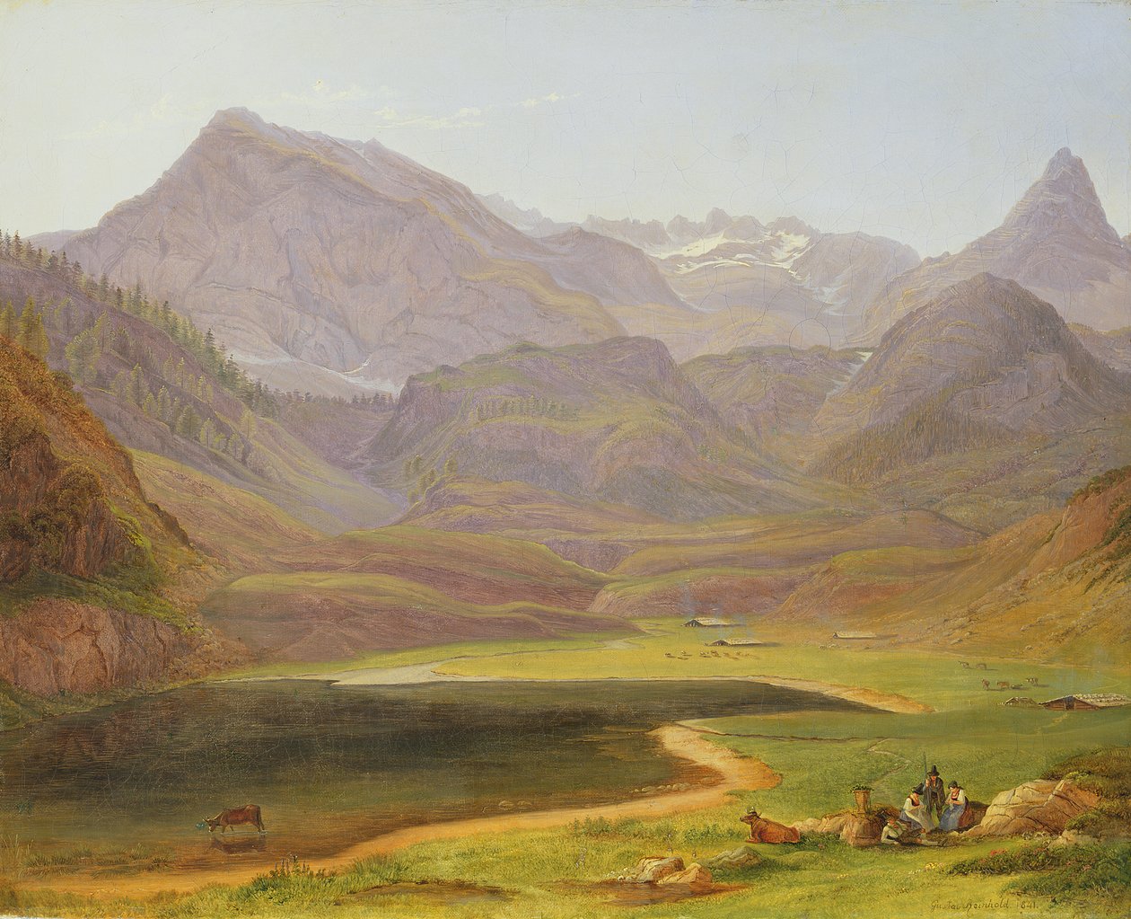 Funtensee, 1841 od Gustav Reinhold