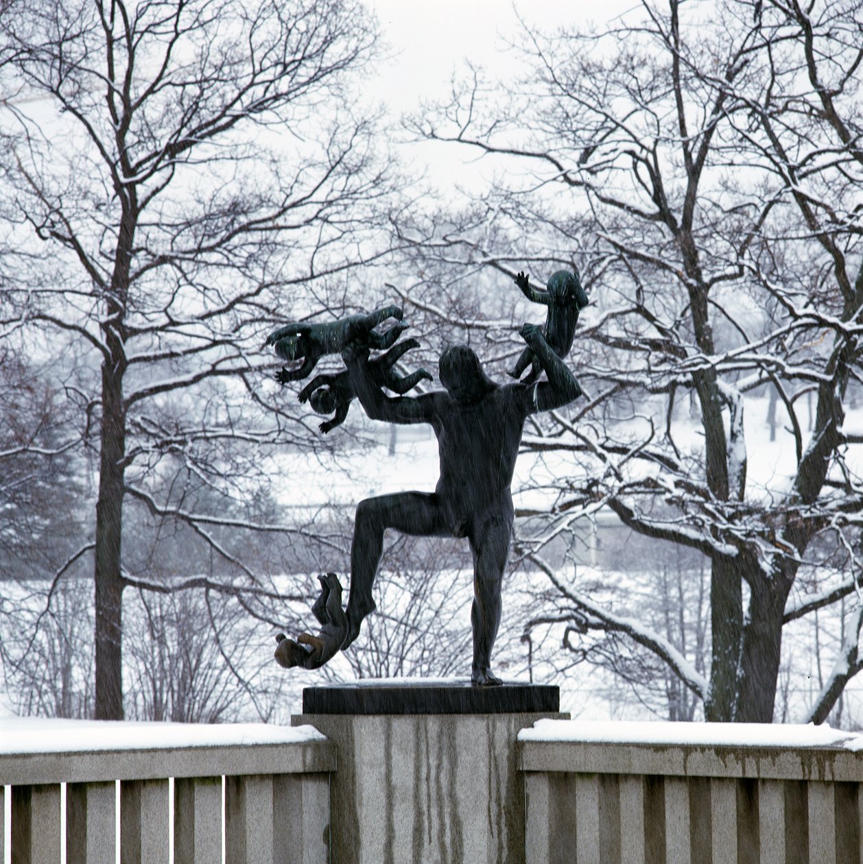Frustrace (žula) od Gustav Vigeland