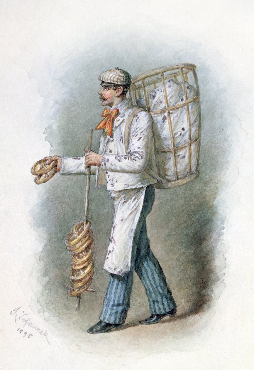 Pekař, 1895 od Gustav Zafaurek