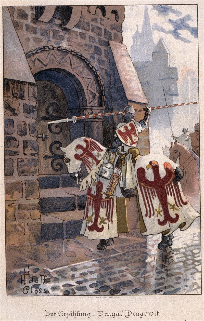 Dragovit - Dragovit (8m ccl) Roi dos Valets (Veltabes houn Wiltses) Par Klauss, Gustave Adolphe (1864-1938) od Gustav Adolf Closs