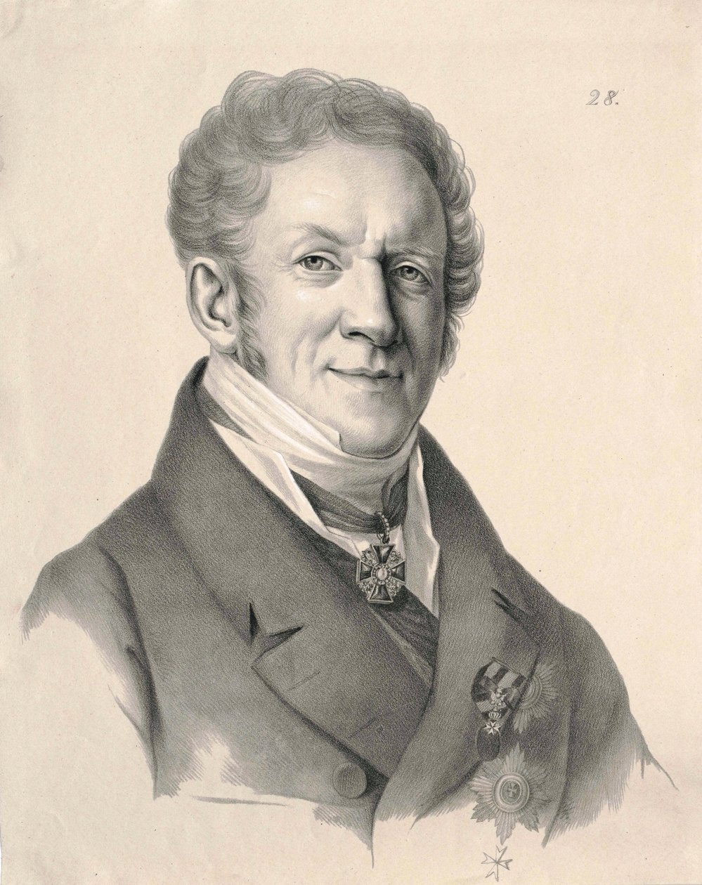 Balthasar Campenhausen (rytina z 20. let 19. století) od Gustav Adolf Hippius
