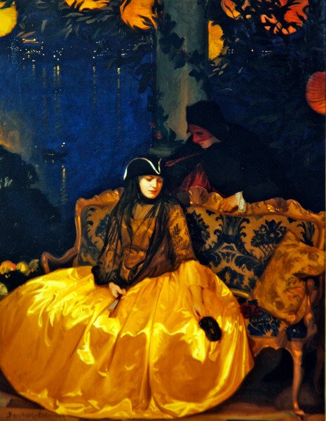 Pokušení (olej na plátně) od Gustav Bernhard Osterman