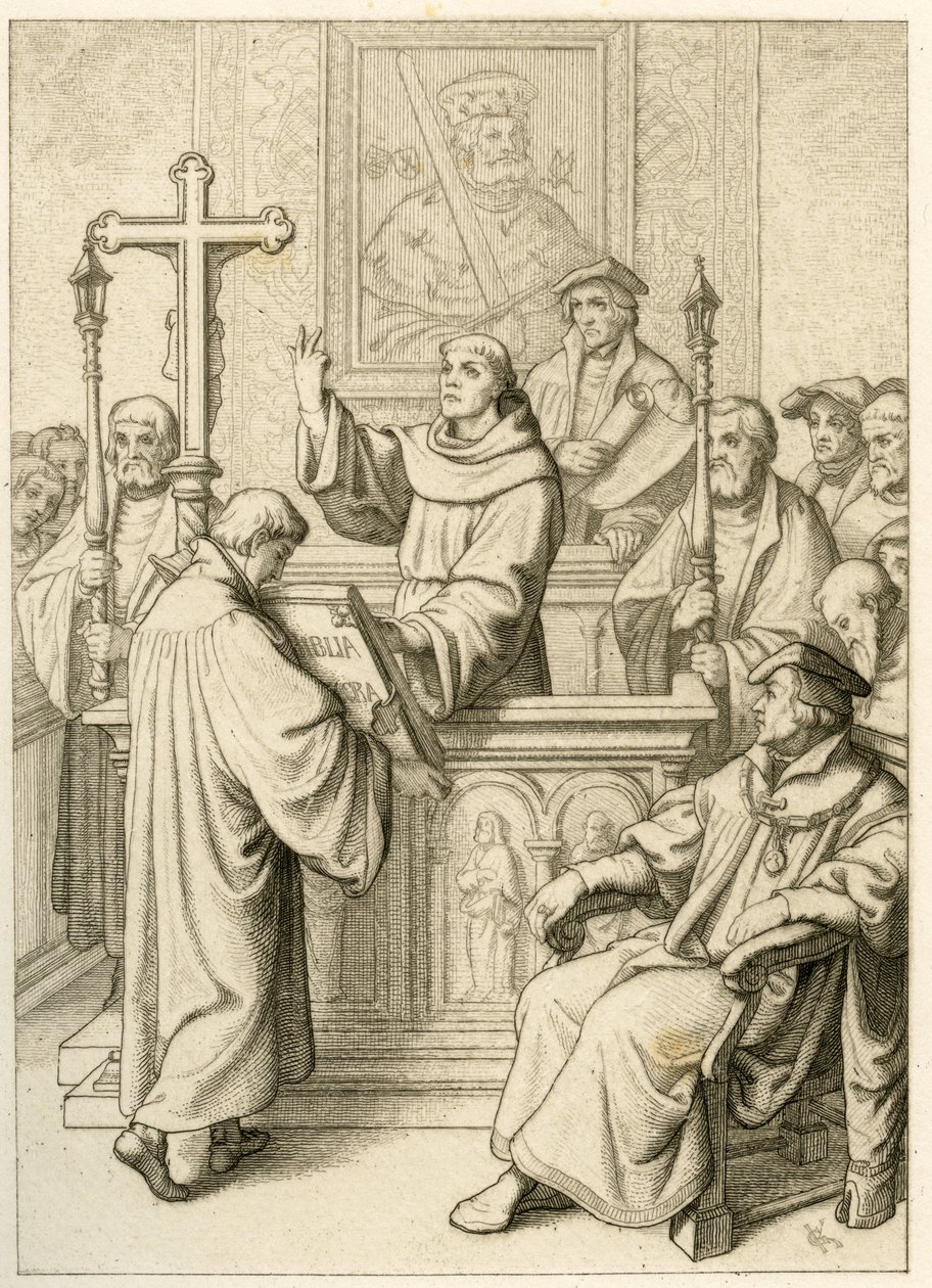 Martin Luther je doktorátem Bible svaté od Gustav Ferdinand Leopold Konig