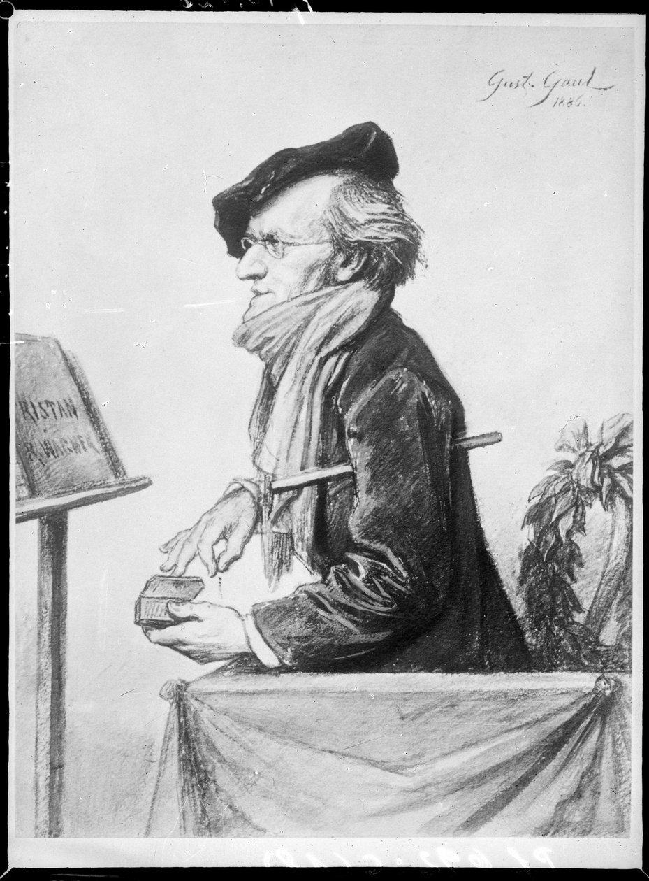 Richard Wagner od Gustav Gaul