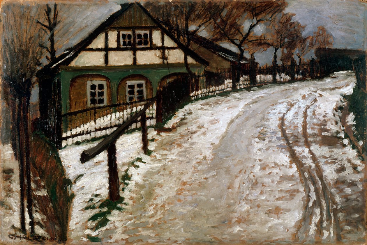 Tání, konec 19. nebo 20. století od Gustav Holstein