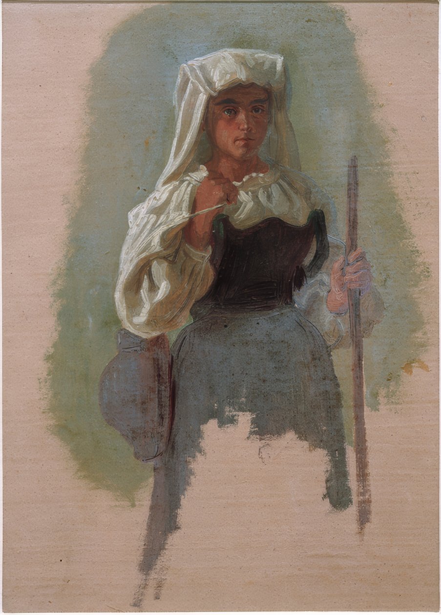 Ital s holí od Gustav Jakob Canton