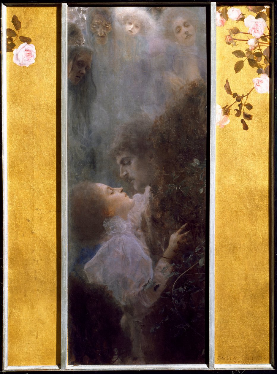 Alegorie lásky obraz od Gustava Klimta (1862-1918) od Gustav Klimt