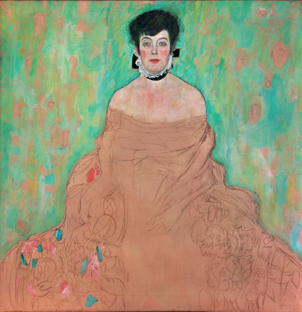 Amalie Zuckerkandl od Gustav Klimt