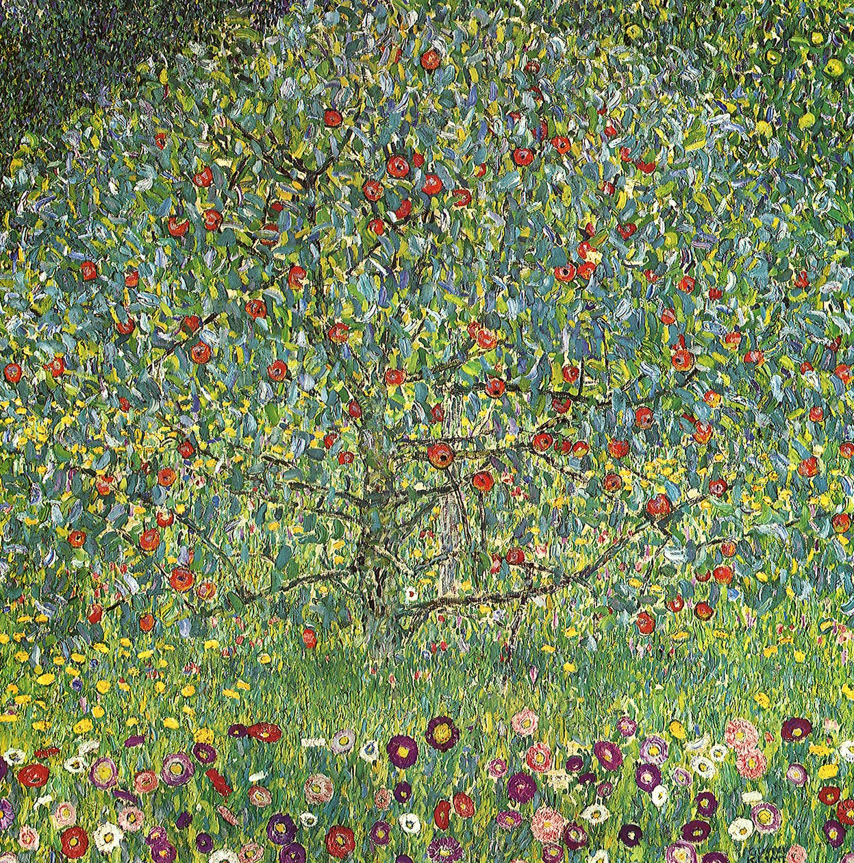 Jabloň I od Gustav Klimt