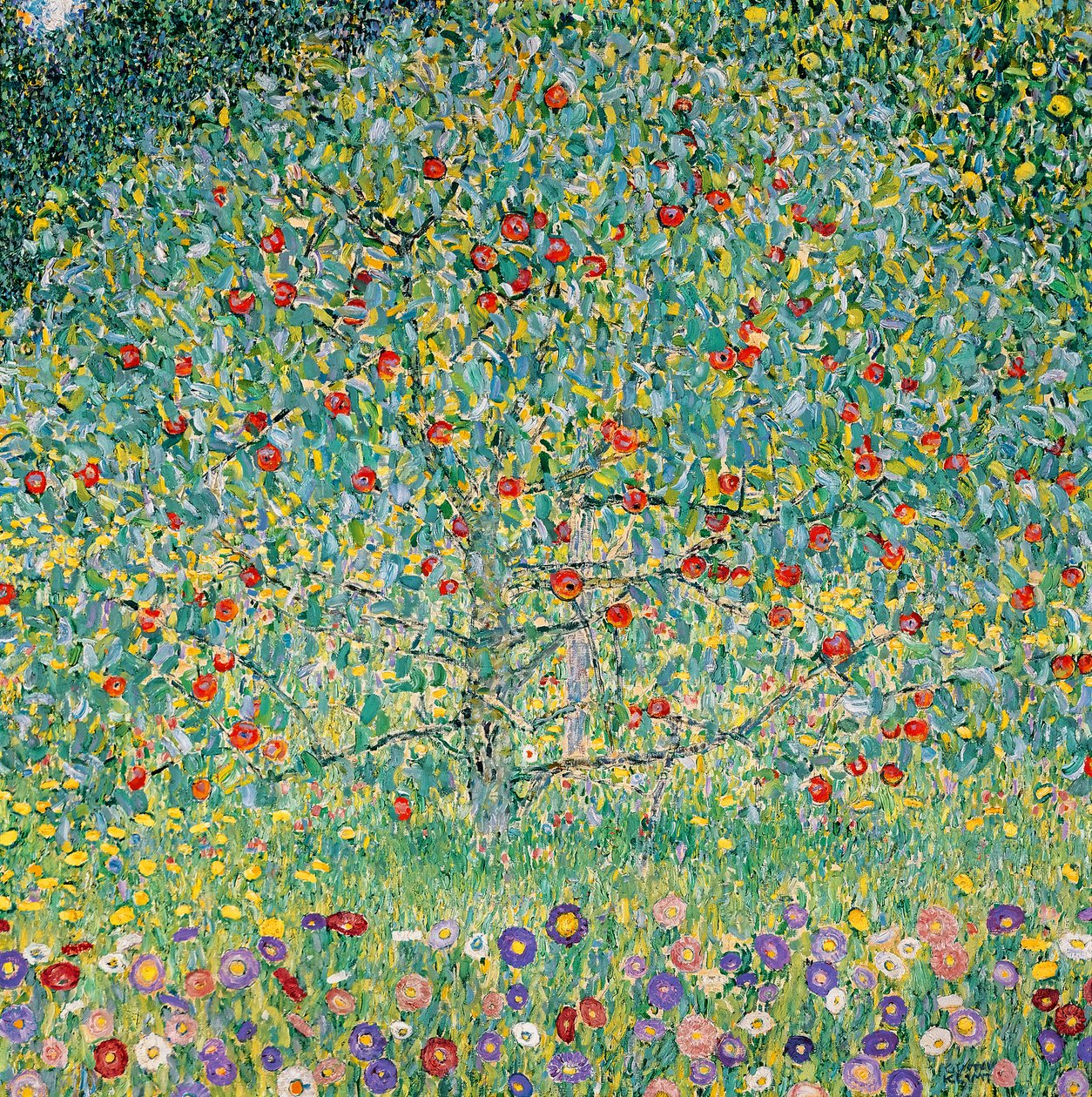 Jabloň I, 1912 od Gustav Klimt