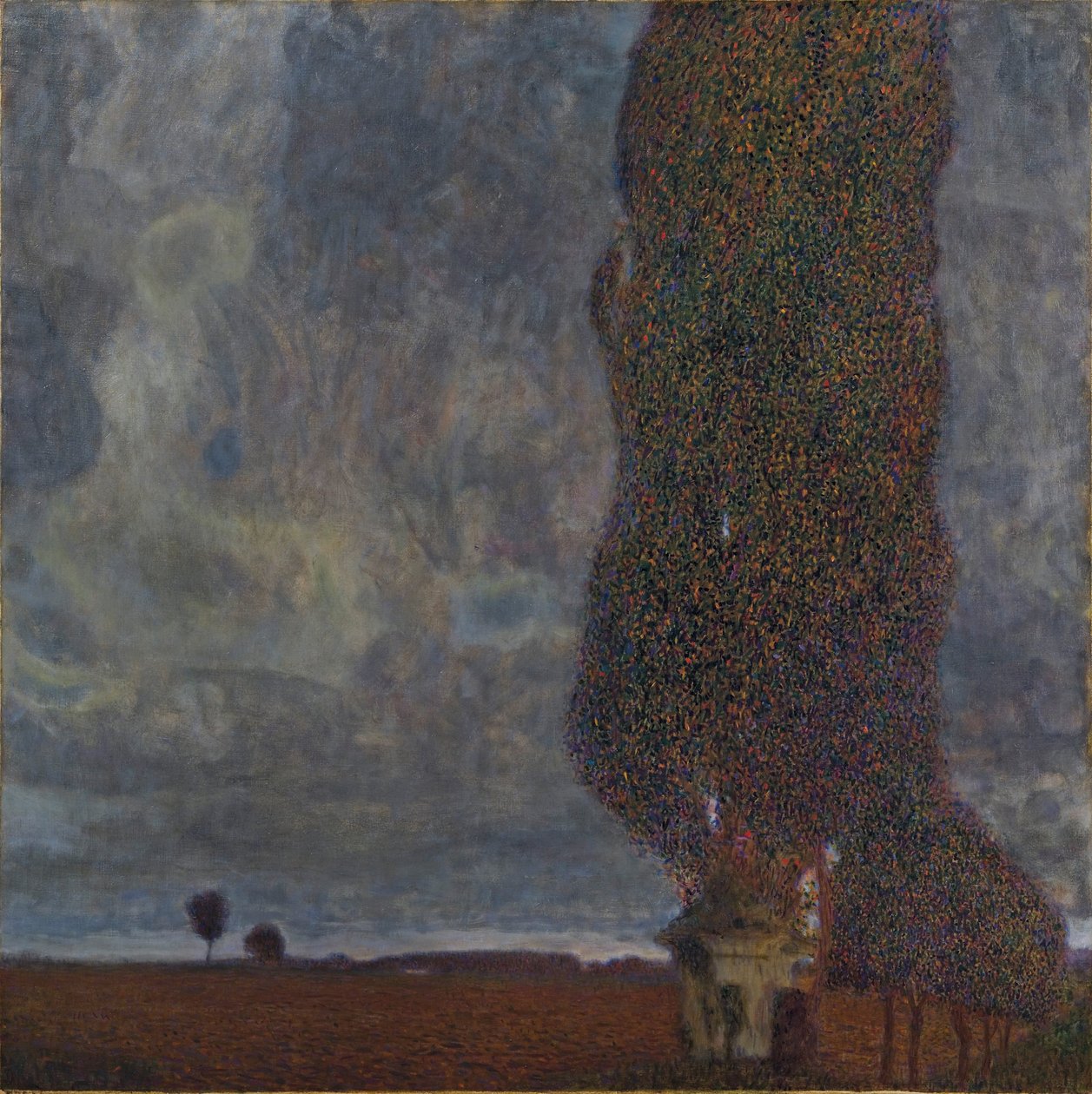 Blížící se bouřka Velký topol II, 1903 od Gustav Klimt