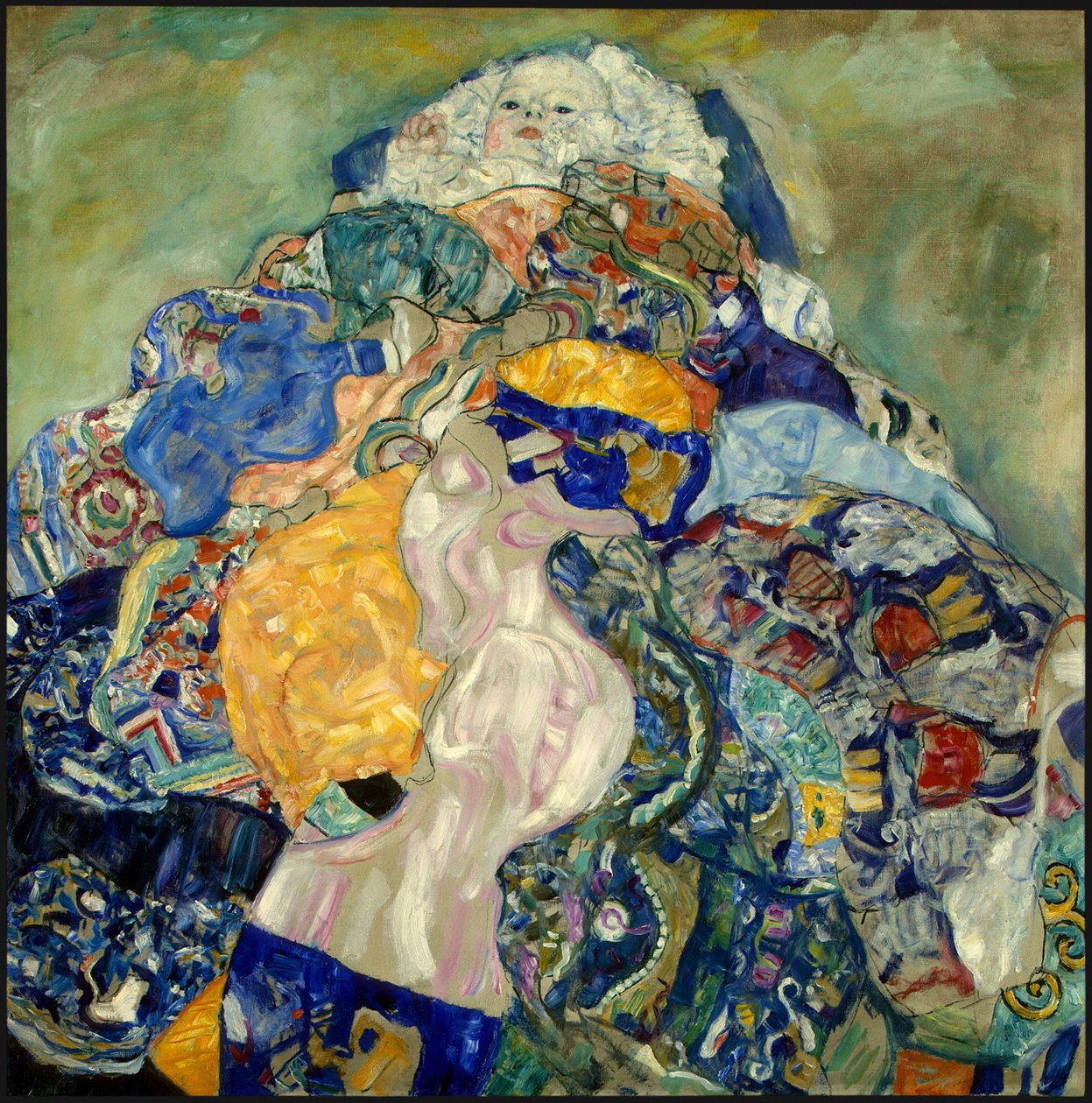 Dětská kolébka od Gustav Klimt