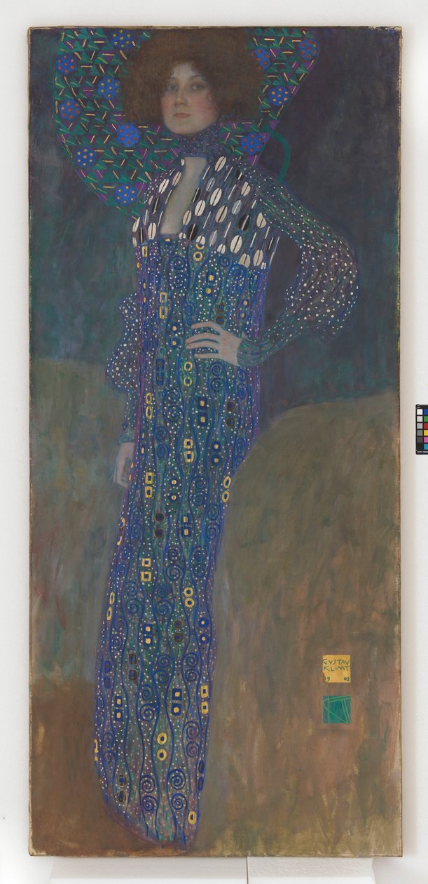 Portrét Emilie Flögeové od Gustav Klimt