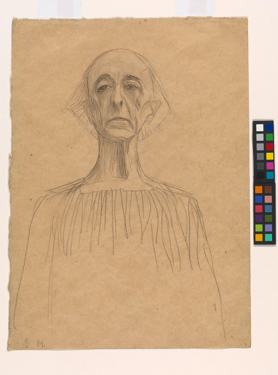 Poprsí muže od Gustav Klimt