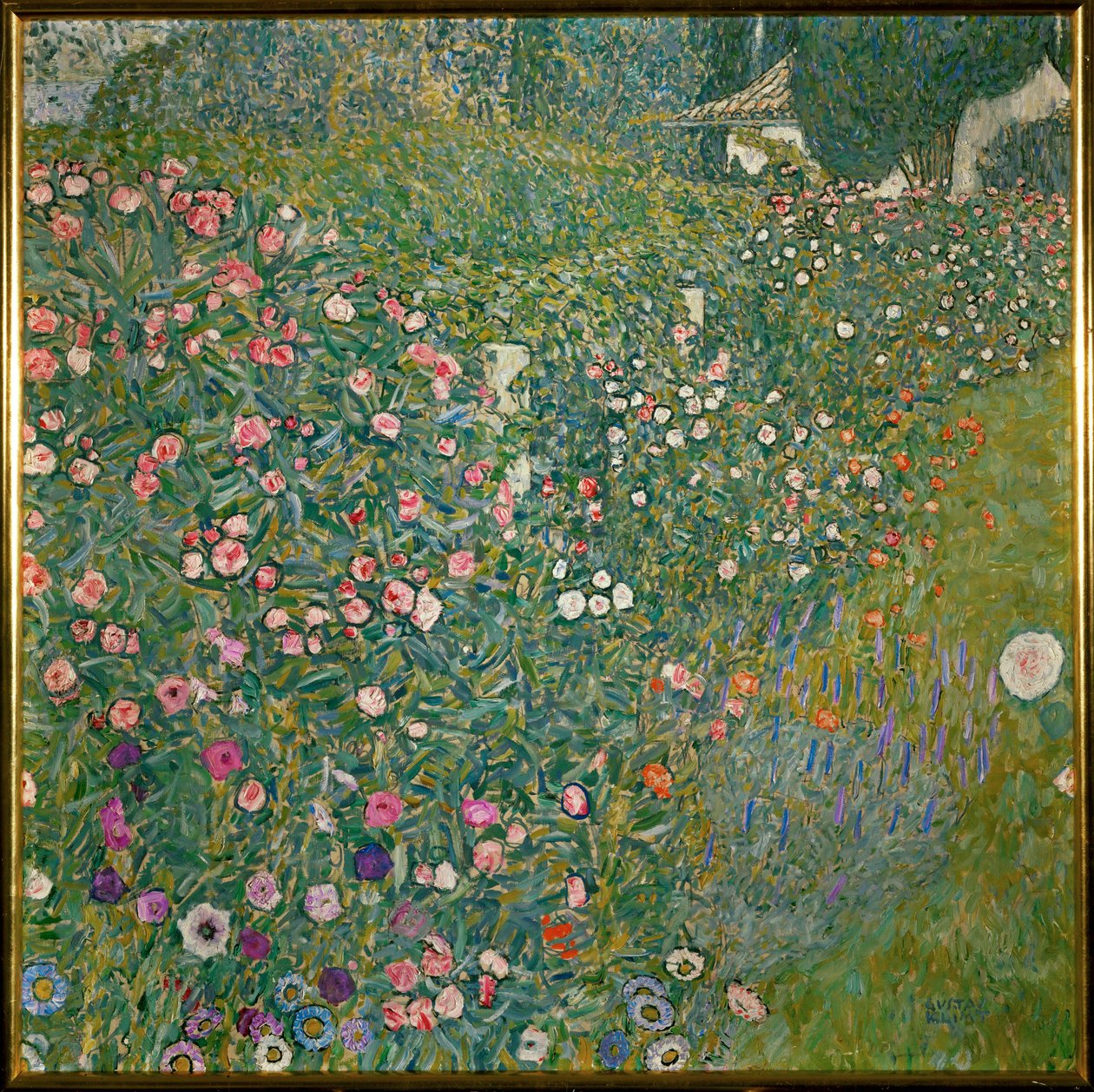 Italská zahradní krajina od Gustav Klimt