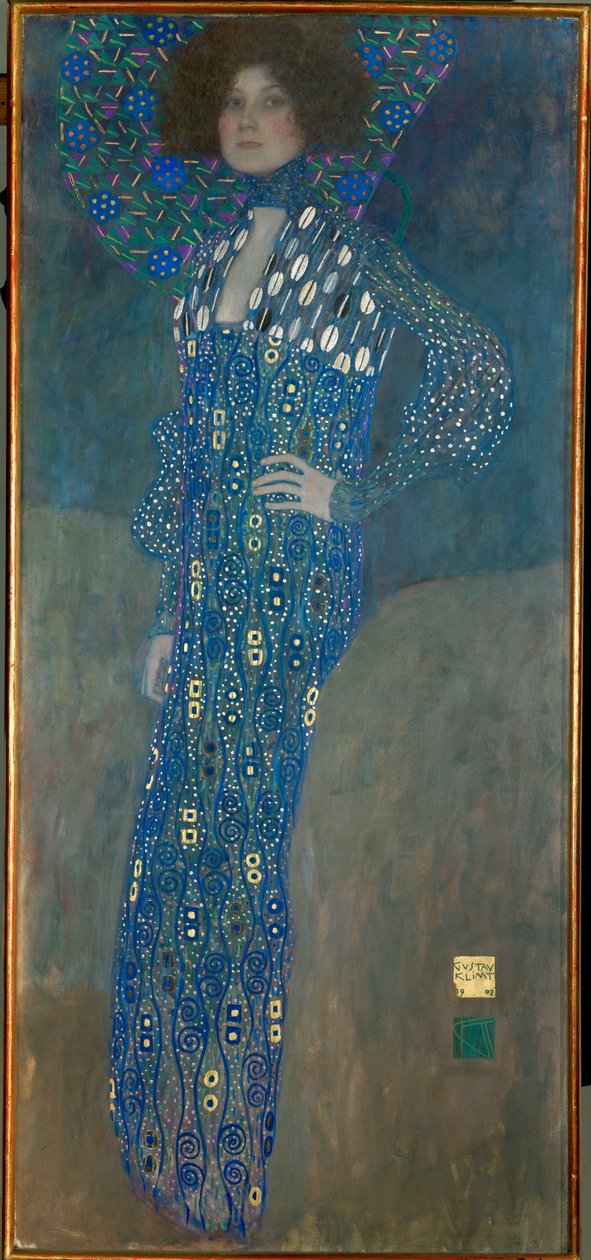 Slečna Emilie Floege od Gustav Klimt
