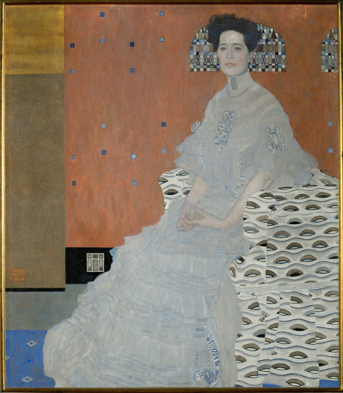 Paní Fritza Riedlerová od Gustav Klimt