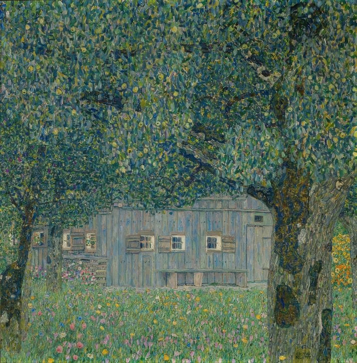 Hornorakouský statek od Gustav Klimt