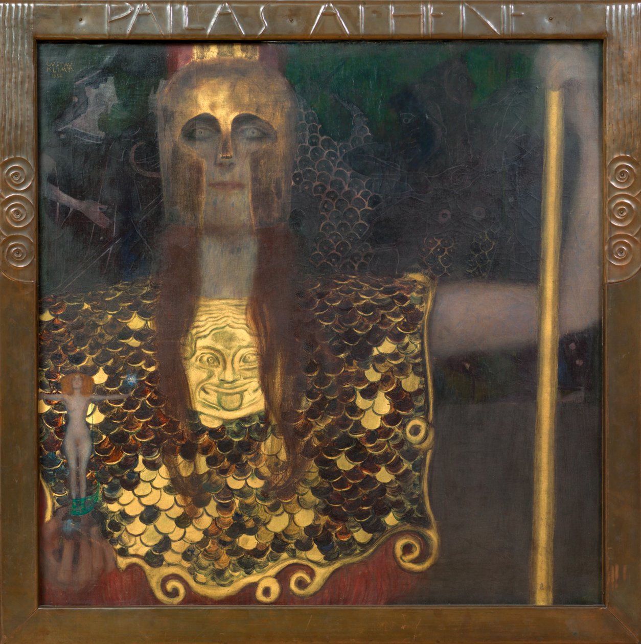 Pallas Athéna od Gustav Klimt