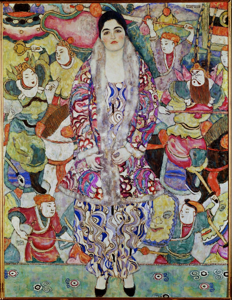 Portrét Friederike Maria Beer od Gustav Klimt