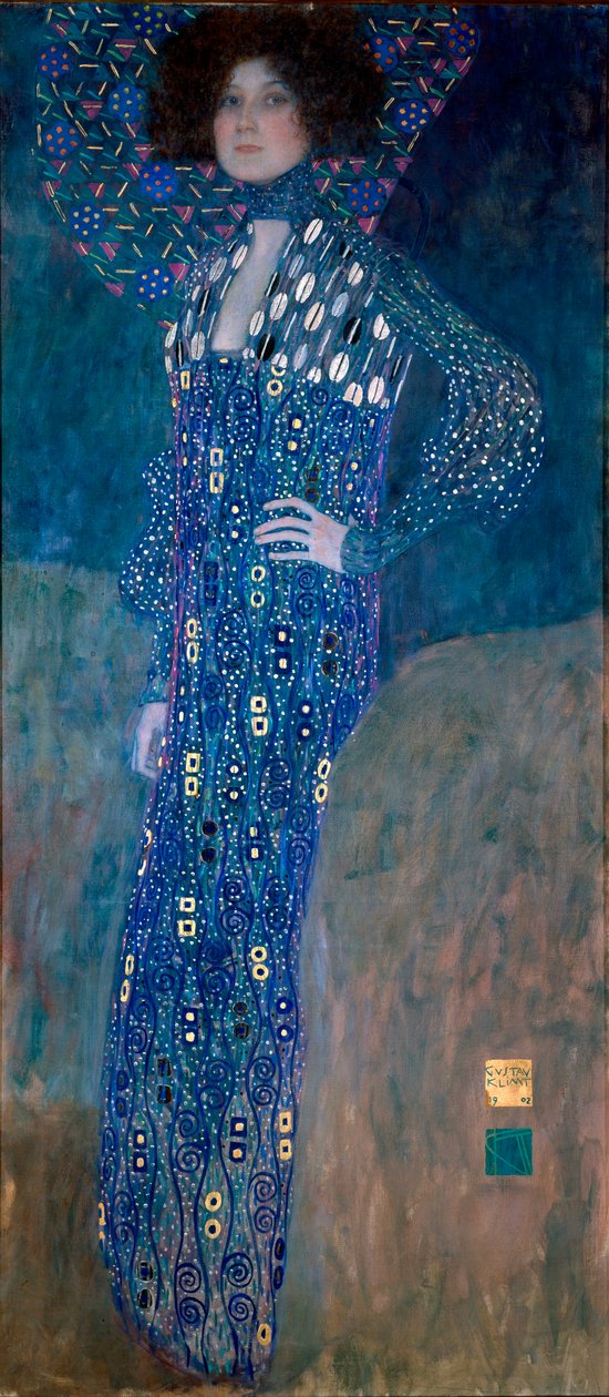 Portrét madam Floge od Gustav Klimt