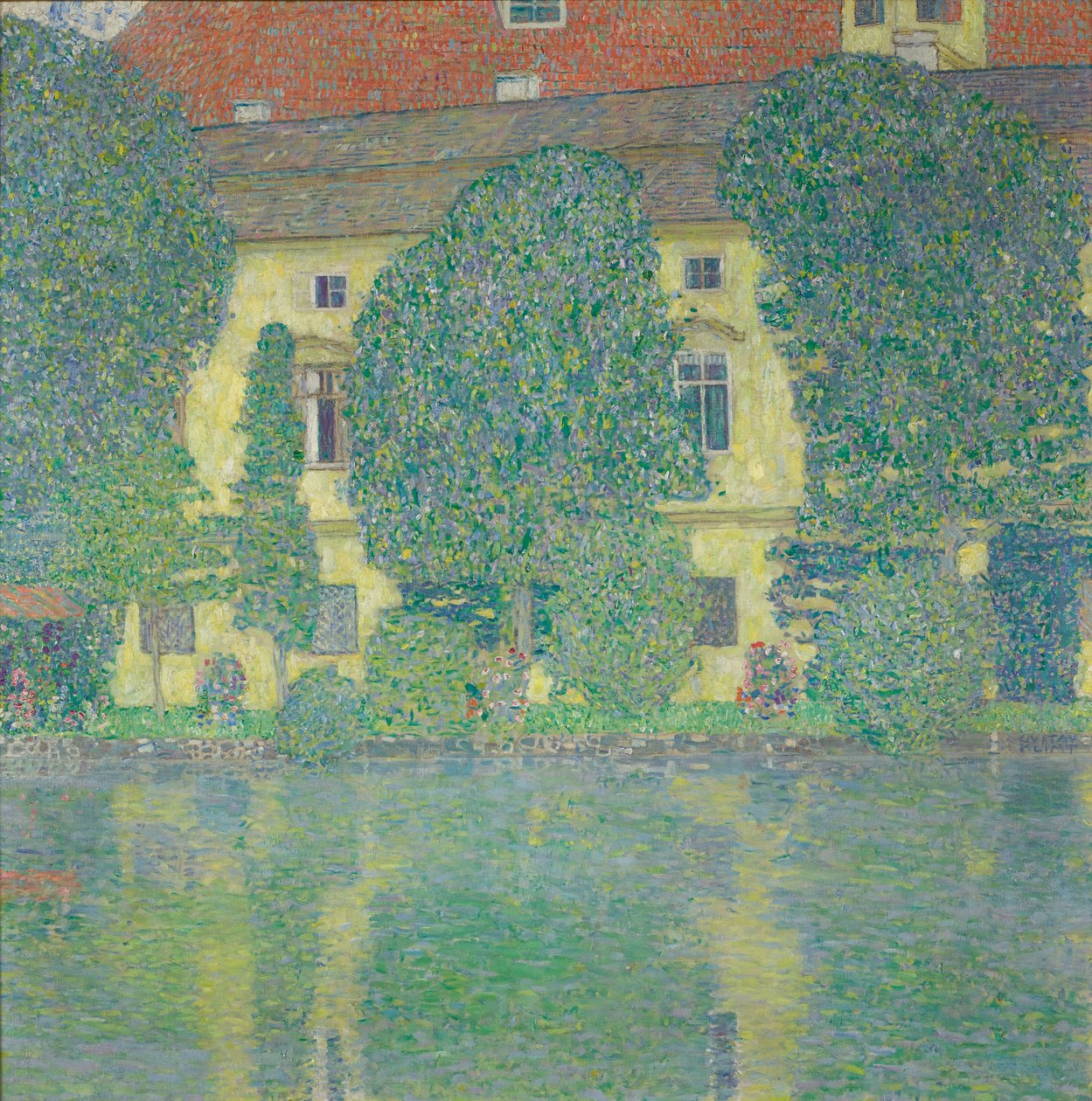 Zámek Kammer am Attersee III od Gustav Klimt