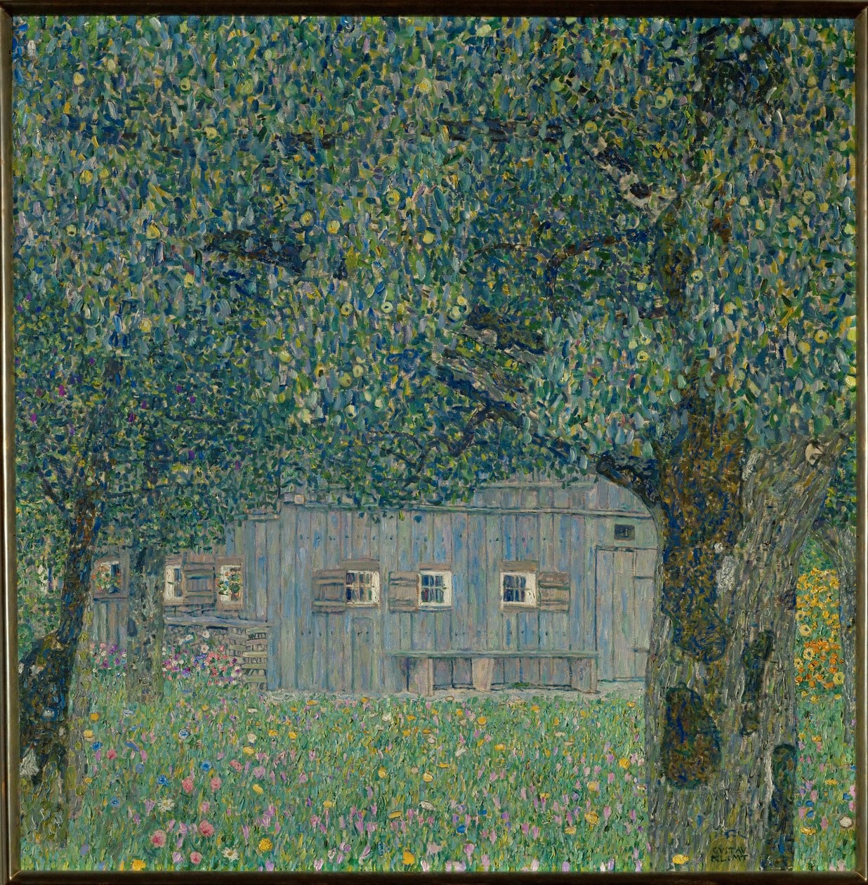 Hornorakouský statek od Gustav Klimt