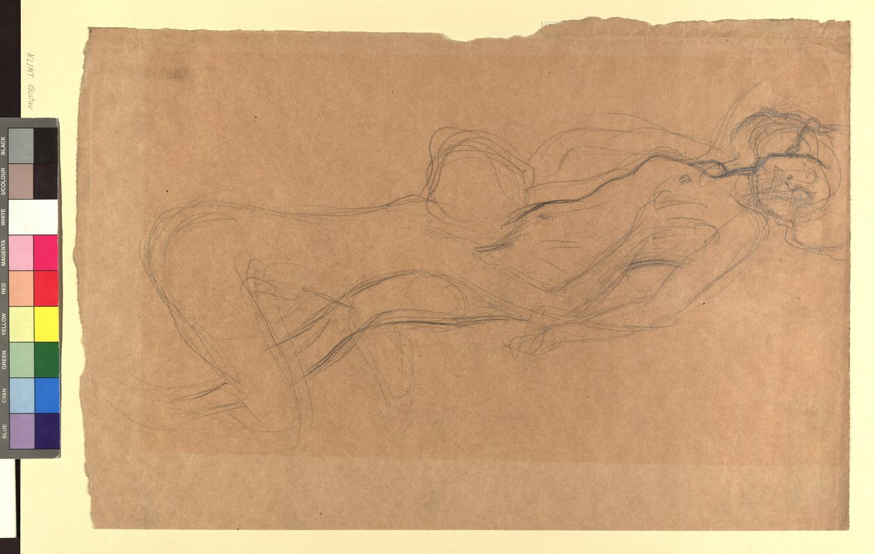 Zwei Frauenakte od Gustav Klimt