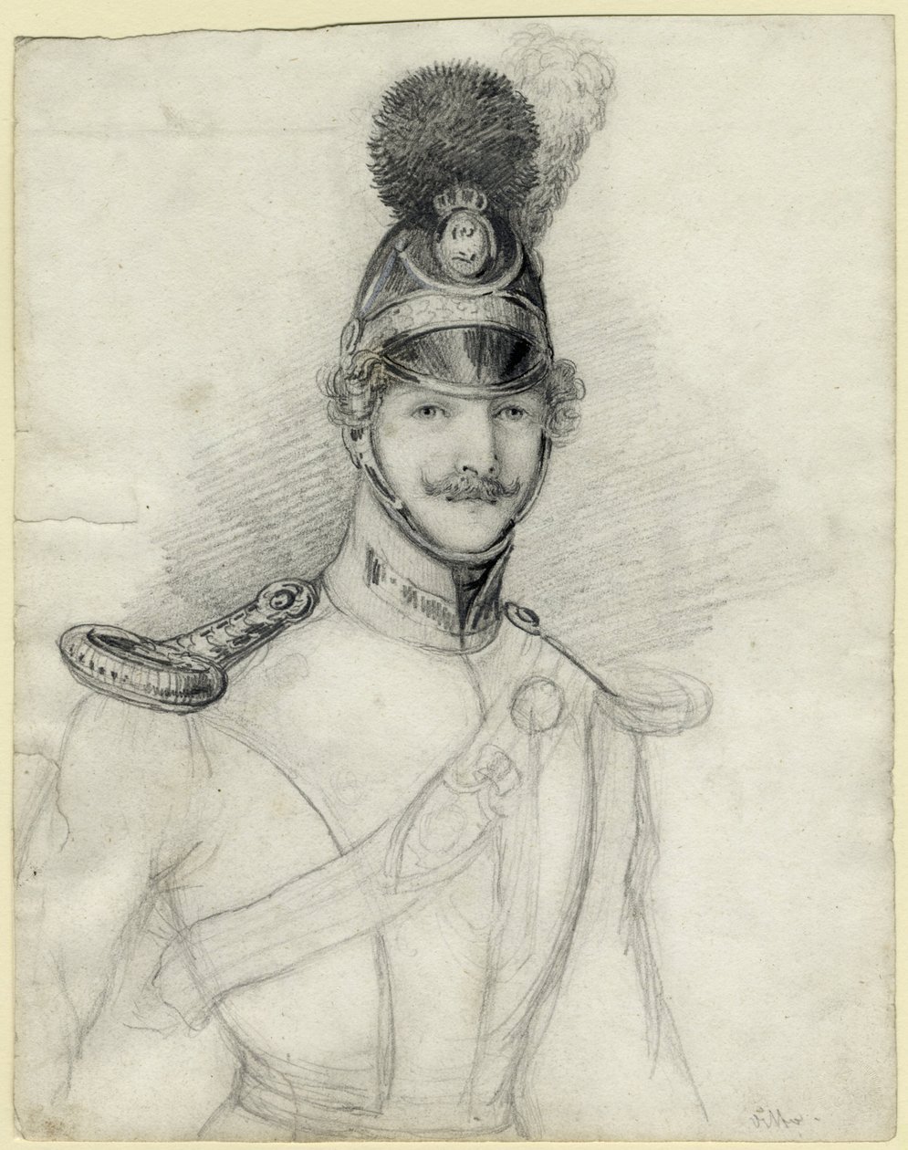 Otto I 1815-1867, řecký král, asi 1835 od Gustav Kraus