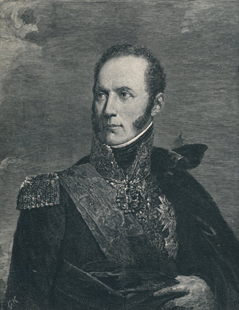Armand-Augustin-Louis De Caulaincourt - vévoda z Vicenzy, c1800, 1896 od Gustav Kruell