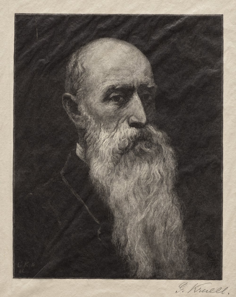 William Morris Hunt od Gustav Kruell