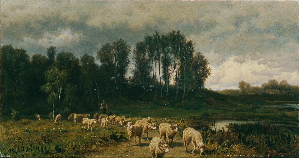 Před bouřkou od Gustav Ranzoni